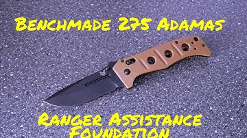 Benchmade 275 Adamas - Ranger Assistance Foundation.
