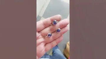 танзанит комплект