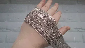 Серебряные ЦЕПИ - плетение " ДВОЙНОЙ РОМБ " и " НОННА " !!!