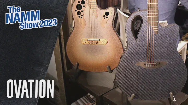 Ovation Adamas Evolution Series & Legend Series | NAMM 2023