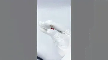 Серьги из красного золота 585 пробы с фианитами 1201978_0000076315