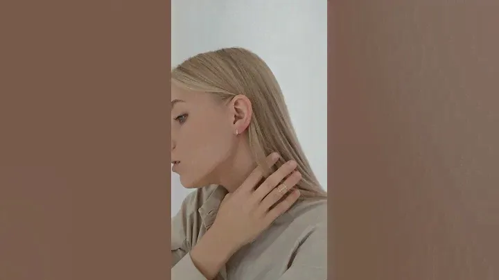 Серьги JULI gold | Minimal!st