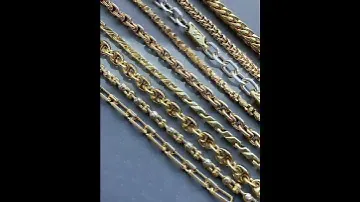 Мужские и женские цепочки на заказ из золота и серебра