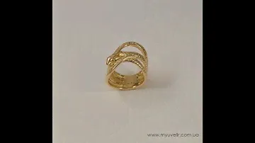 Кольцо в виде змеи