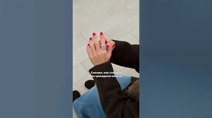 Кольцо с аквамарином и бриллиантами 💎