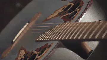 The Adamas I, GT Non-Cutaway Deep Reverse Blue Burst Guitar (1687GT-8) - Mark Kroos Demo