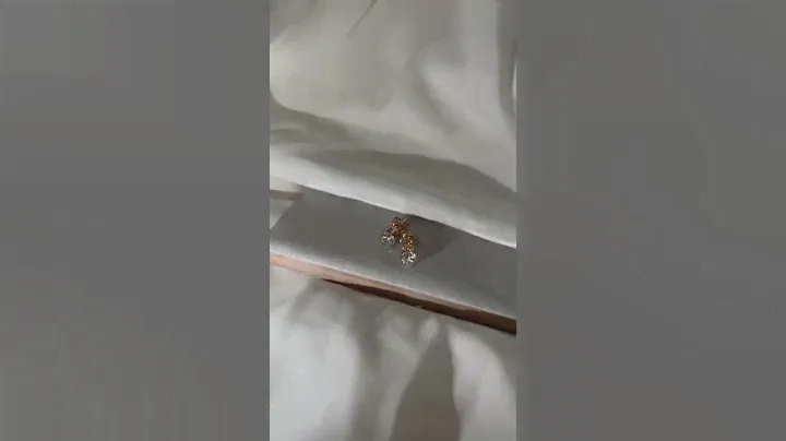 Серьги гвоздики золото