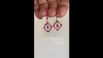 Старинные золотые серьги с гранатом 1810 года