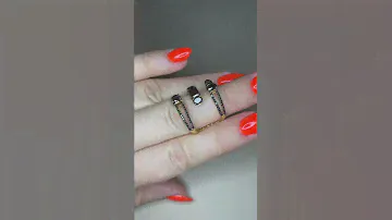 Кольцо 750 с чёрными Бриллиантами 3,5 Ct