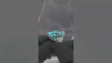 Уникальное кольцо с топазом