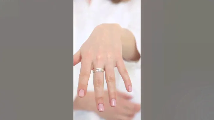 Серебряное кольцо Тринити из пяти колец