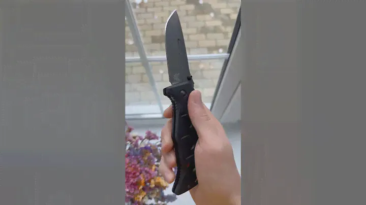 Точу Benchmade Adamas на станке ВЕКТОР V-Prof-2 камнями Gritalon