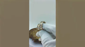 Обручальные кольца из красного и белого золота 585 пробы весом 15 грамм #ring #jewelry #gold