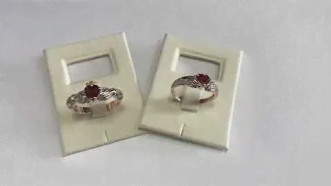 Кладдахские золотые кольца с гранатом
